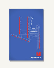 Washington DC Art Print