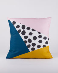 Triangles & Dots Pillow Cover