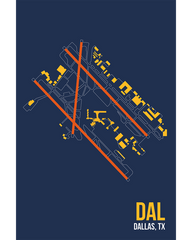 Dallas Art Print