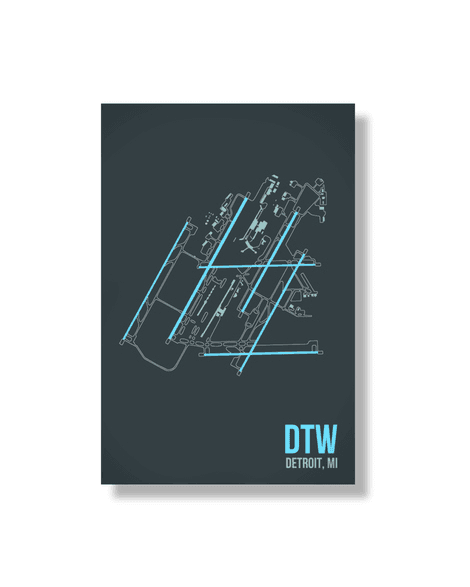 Detroit Art Print