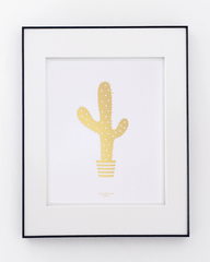 Prickly Cactus Art Print