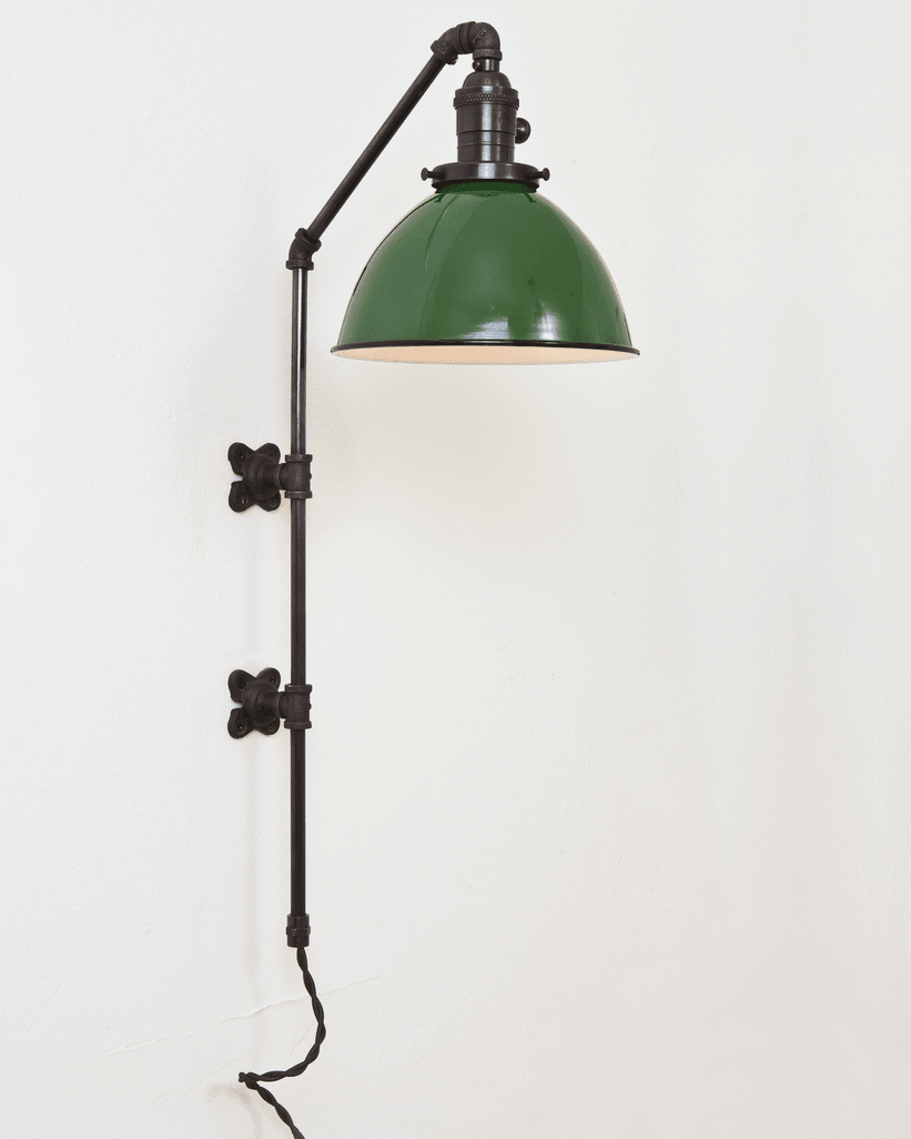 Brass Pipe Sconce