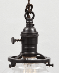 Globe Pendant Light Clear Glass